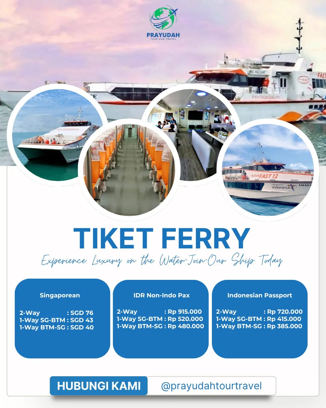 Ferry Tickets – Experience Luxury on the Water
